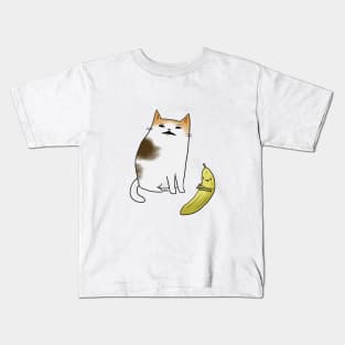 Banana Cat Kids T-Shirt